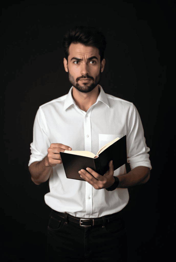 homem lendo a bíblia confuso (1) 8 Versículos mal interpretados pelos cristãos